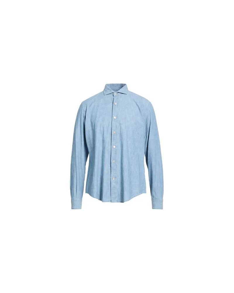 Eleventy PLATINUM - TOPS - Jeanshemdenauf YOOX.COM Blau
