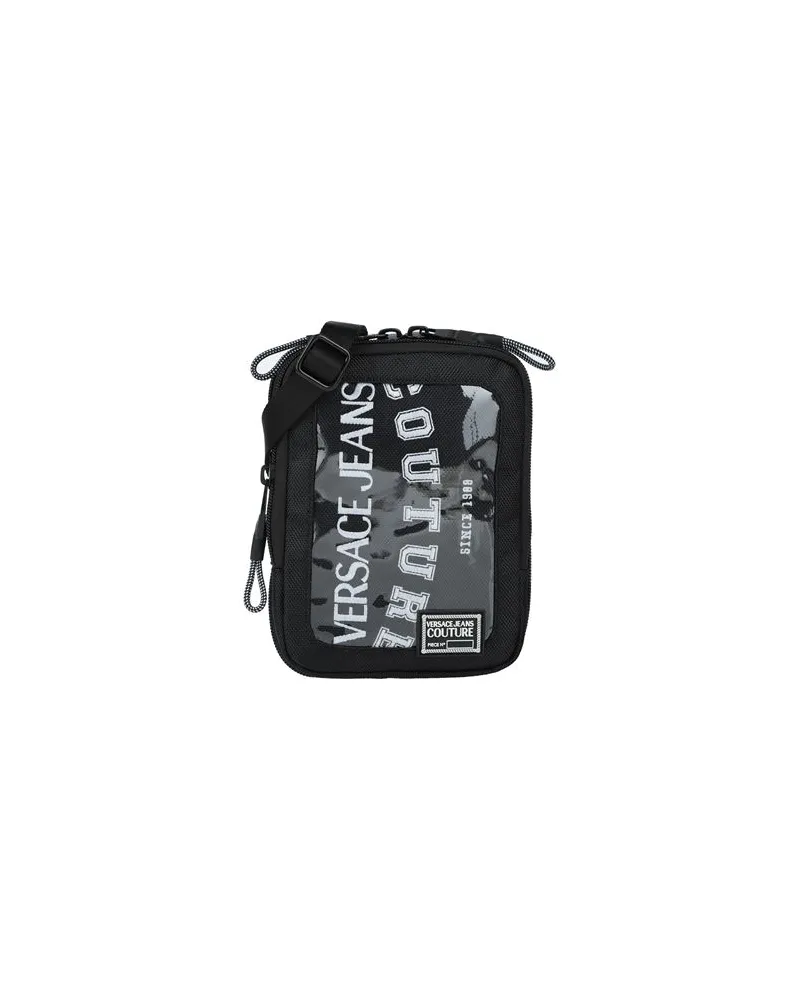 Versace Jeans TASCHEN - Umhängetascheauf YOOX.COM Schwarz