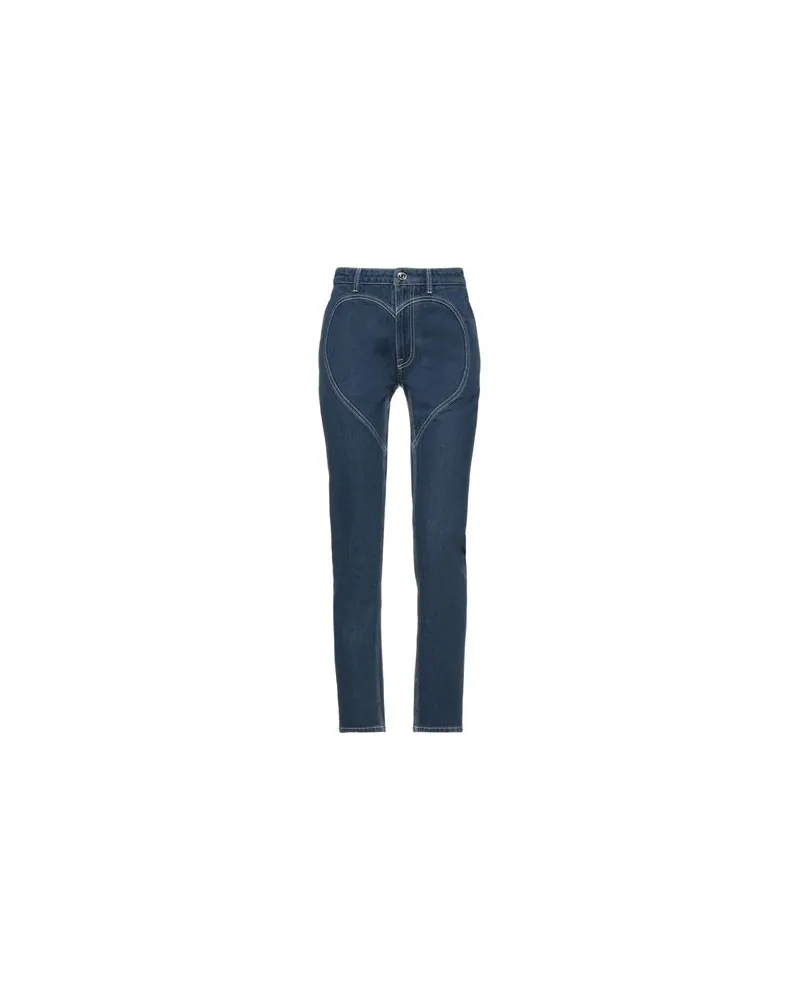 Burberry HOSEN & RÖCKE - Jeanshosenauf YOOX.COM Taubenblau
