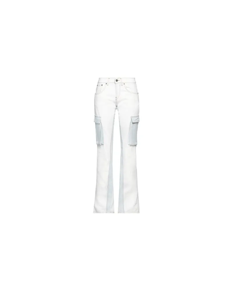 Dondup HOSEN & RÖCKE - Jeanshosenauf YOOX.COM Elfenbein