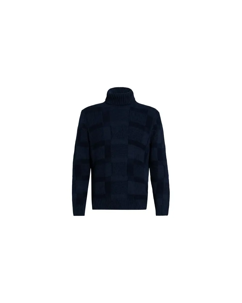 BARBA STRICKWAREN - Rollkragenpulloverauf YOOX.COM Nachtblau