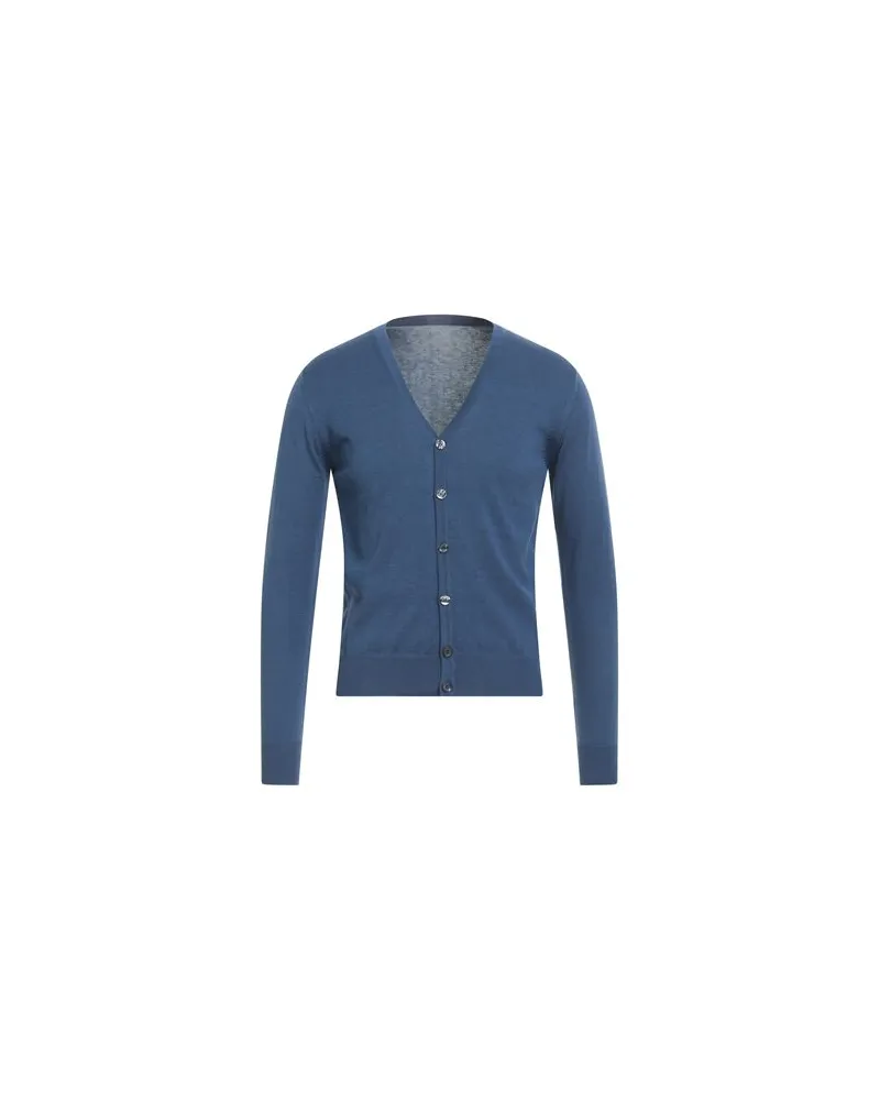 Harmont & Blaine STRICKWAREN - Strickjackenauf YOOX.COM Blau