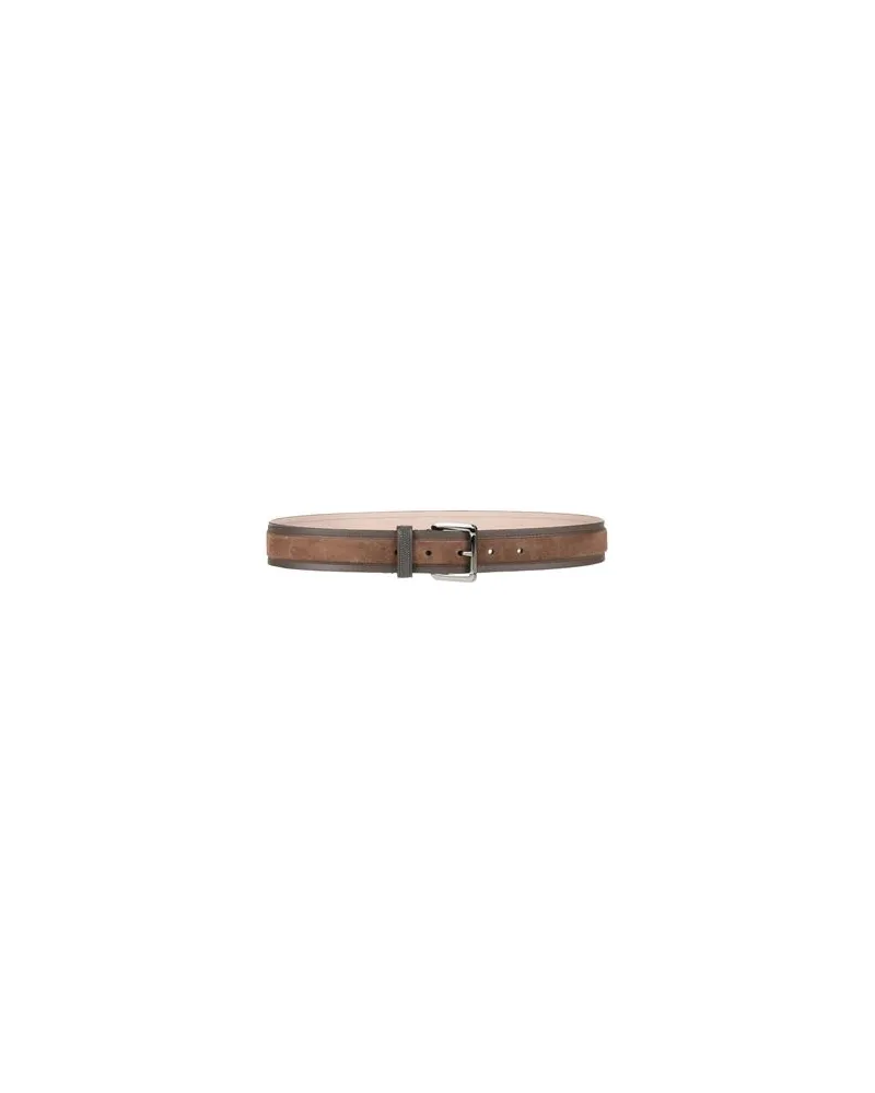 Brunello Cucinelli Kleinlederwaren - Gürtelauf YOOX.COM Schokobraun