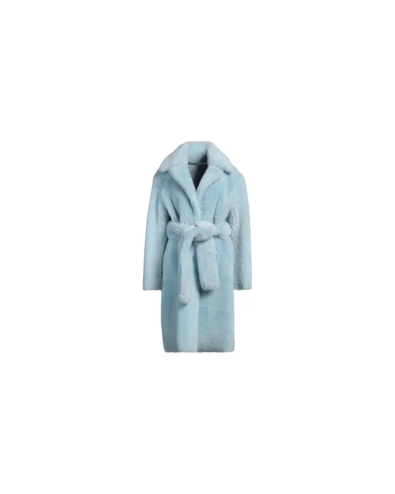 Mackage JACKEN & MÄNTEL - Shearling- & Kunstfellauf YOOX.COM Himmelblau
