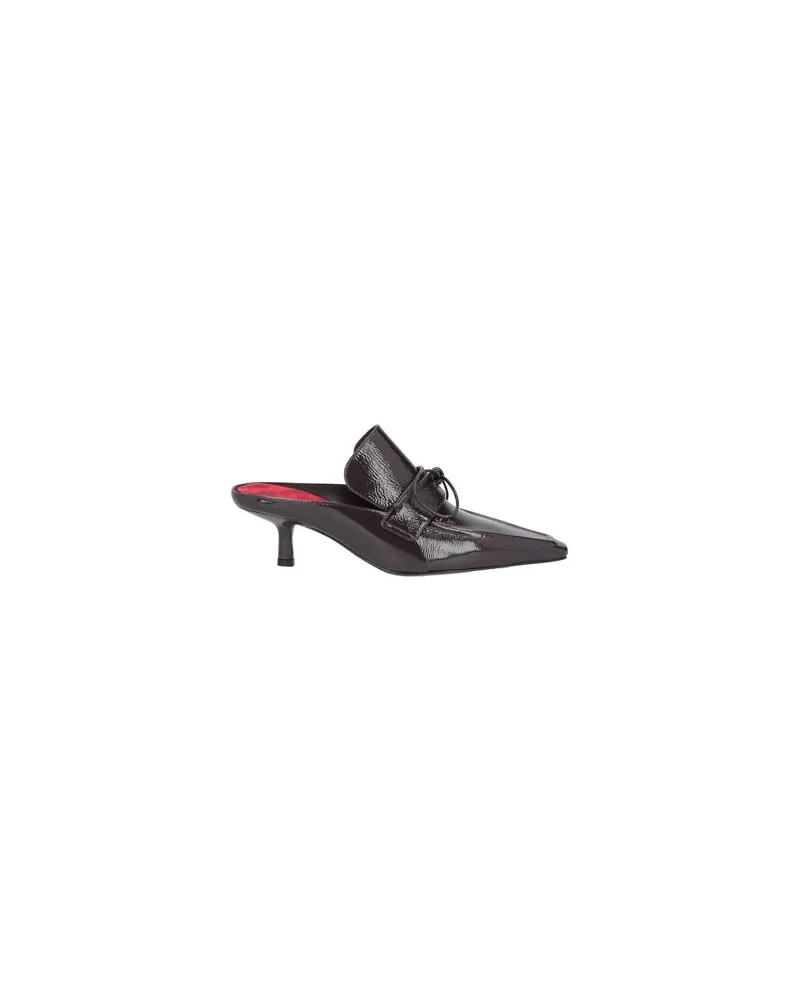 Burberry SCHUHE - Mules & Clogsauf YOOX.COM Pflaume