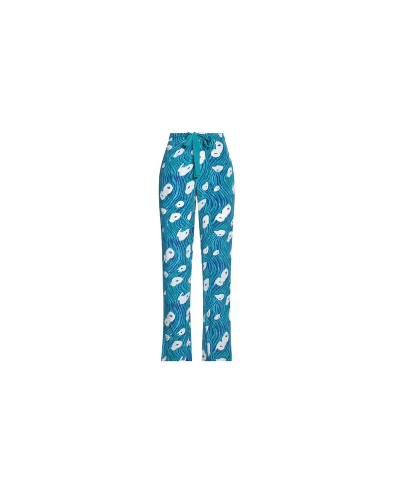 Diane von Furstenberg HOSEN & RÖCKE - Hosenauf YOOX.COM Azurblau