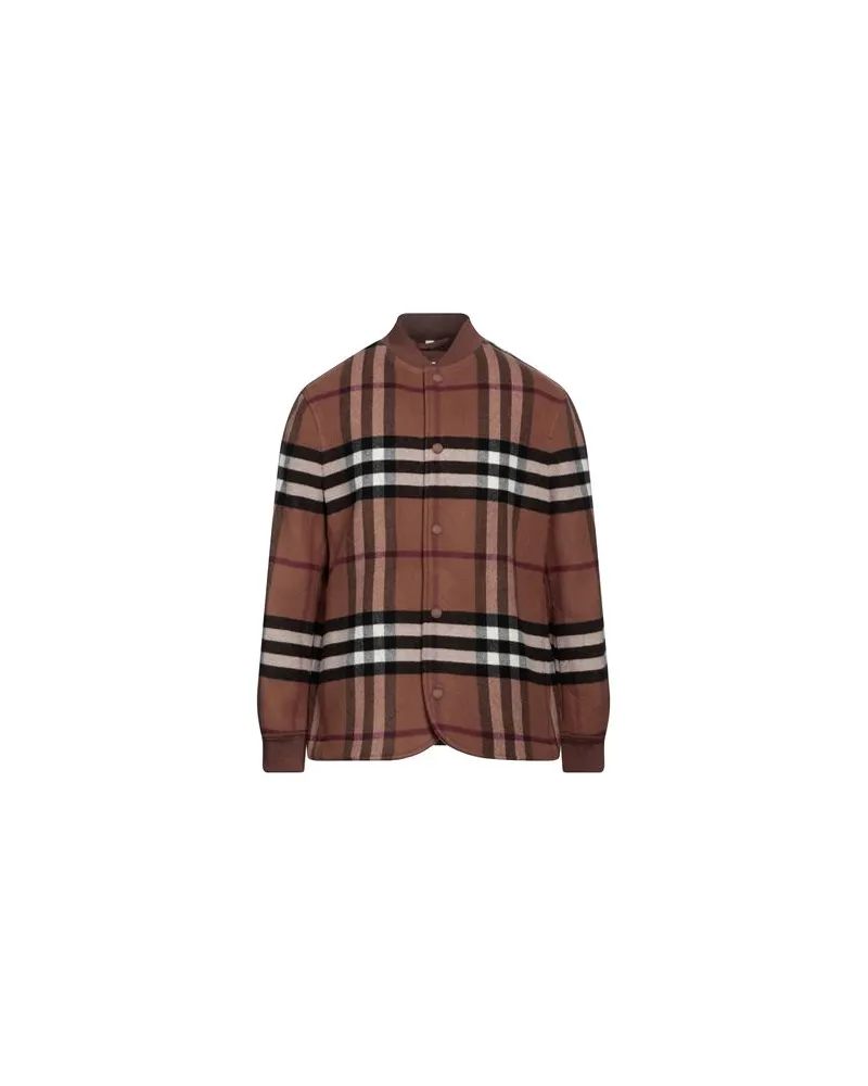 Burberry JACKEN & MÄNTEL - Mäntelauf YOOX.COM Braun