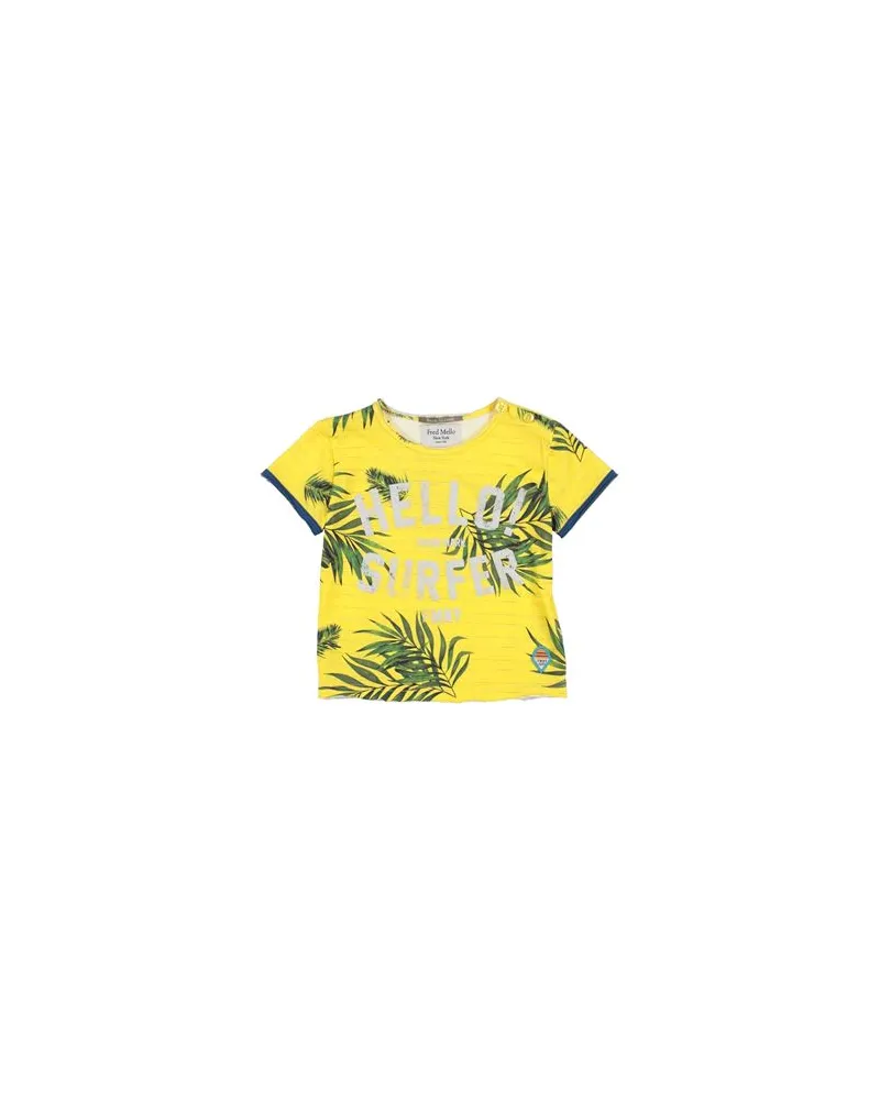 Fred Mello TOPS - T-shirtsauf YOOX.COM Gelb