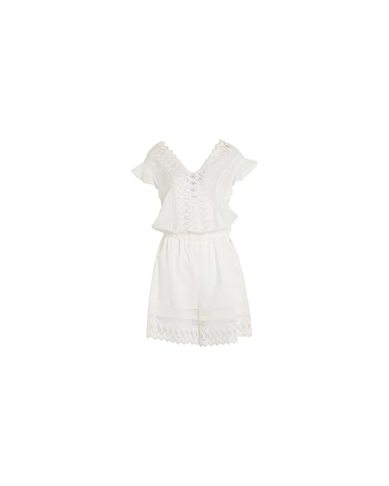 Liu Jo OVERALLS - Playsuitsauf YOOX.COM Weiß