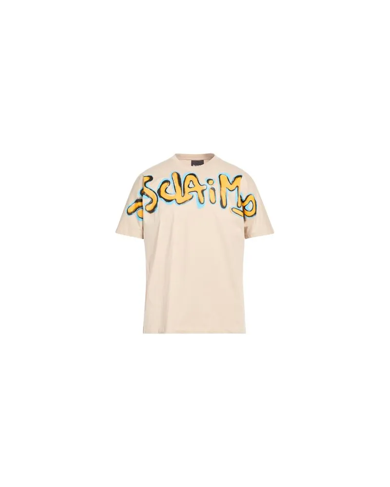 DISCLAIMER TOPS - T-shirtsauf YOOX.COM Beige