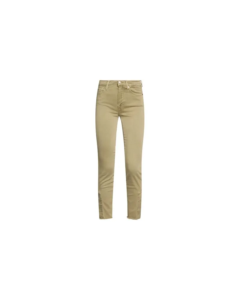 7 for all mankind HOSEN & RÖCKE - Jeanshosenauf YOOX.COM Militärgrün