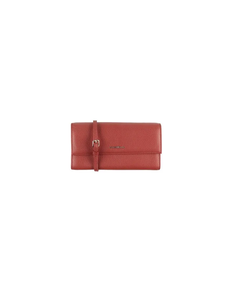 Coccinelle Kleinlederwaren - Brieftaschenauf YOOX.COM Ziegelrot