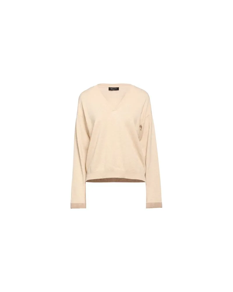 Fabiana Filippi STRICKWAREN - Pulloverauf YOOX.COM Sand