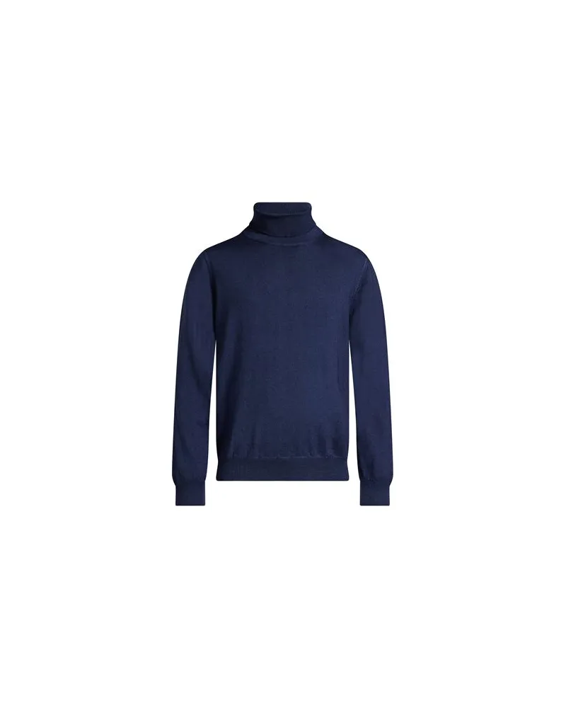 Gran Sasso STRICKWAREN - Rollkragenpulloverauf YOOX.COM Blau