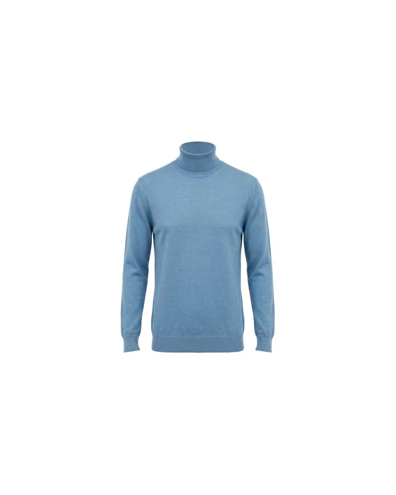 Gran Sasso STRICKWAREN - Rollkragenpulloverauf YOOX.COM Hellblau