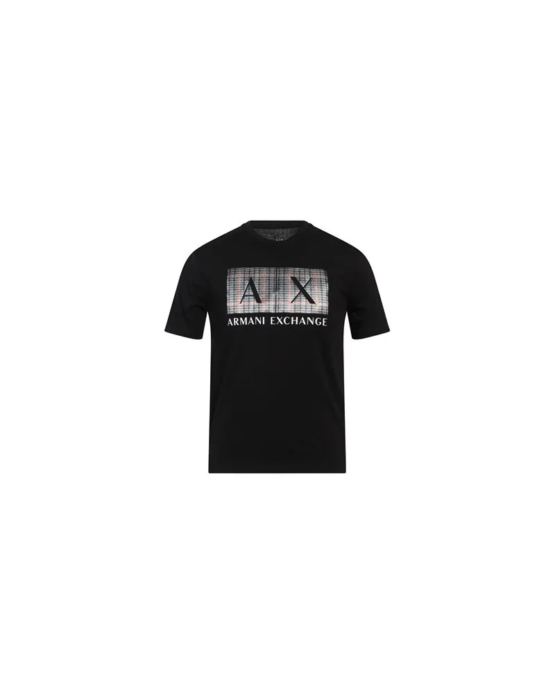 Armani Exchange TOPS - T-shirtsauf YOOX.COM Schwarz
