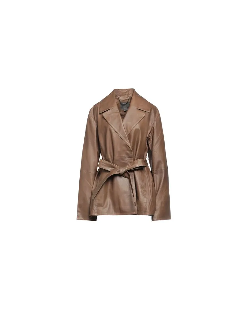 MUUBAA JACKEN & MÄNTEL - Jacken, Mäntel & Trenchcoatsauf YOOX.COM Braun