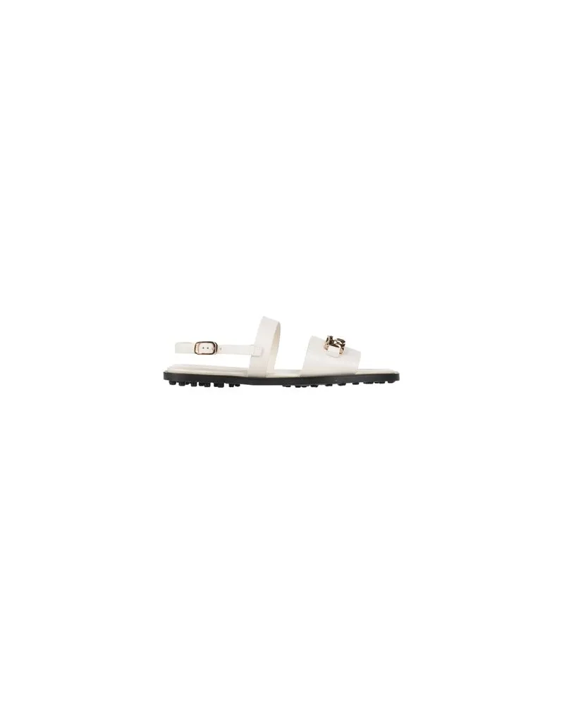 TOD'S SCHUHE - Sandalenauf YOOX.COM Weiß