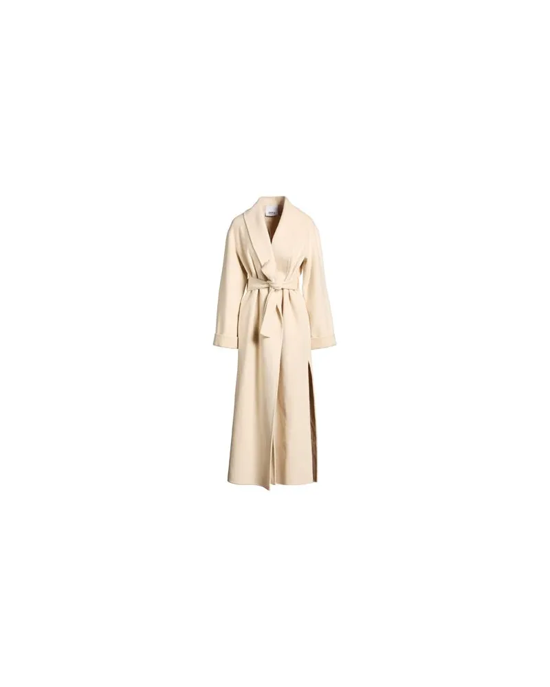 Erika Cavallini JACKEN & MÄNTEL - Mäntelauf YOOX.COM Cremeweiß