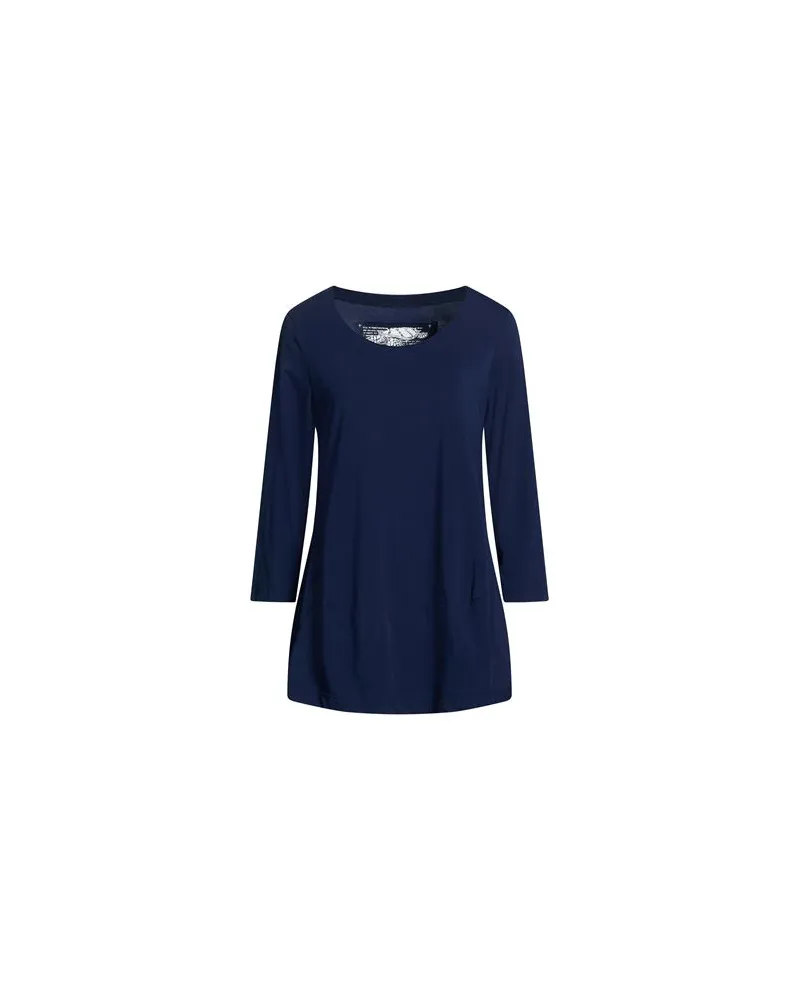 Black Label TOPS - T-shirtsauf YOOX.COM Marineblau