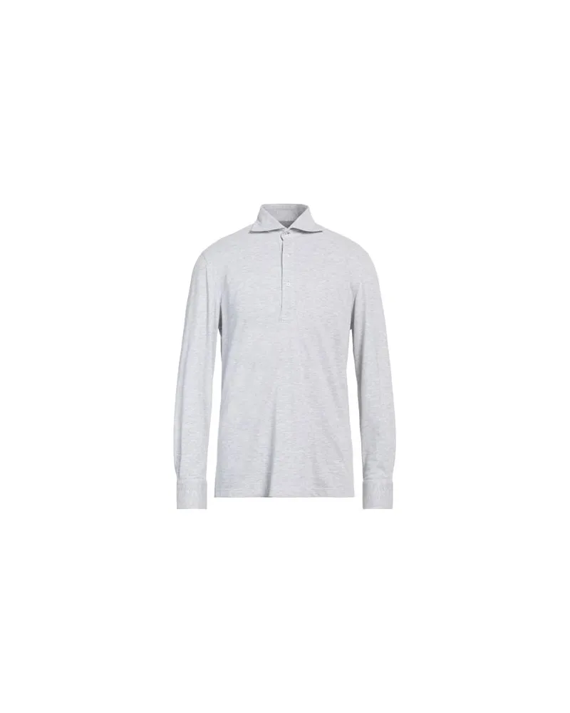 Brunello Cucinelli TOPS - Poloshirtsauf YOOX.COM Hellgrau