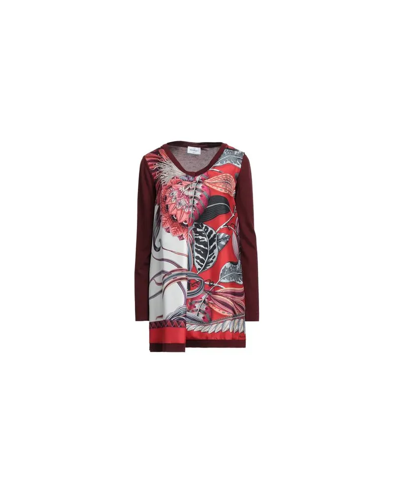 Ferragamo STRICKWAREN - Pulloverauf YOOX.COM Bordeaux