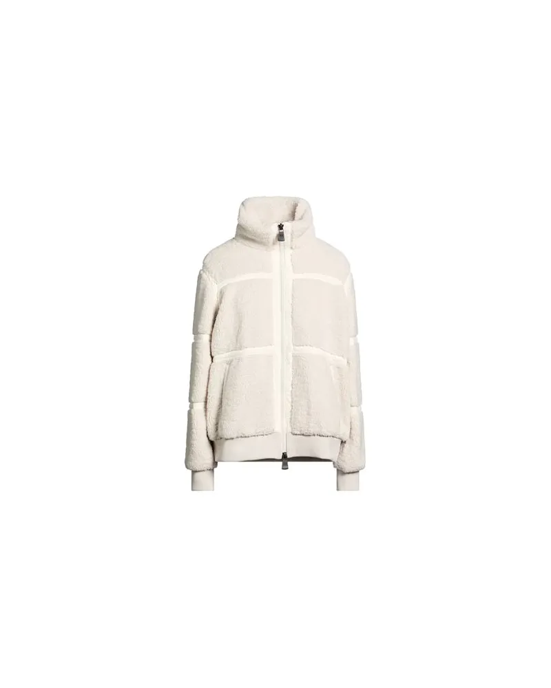 EA7 JACKEN & MÄNTEL - Shearling- & Kunstfellauf YOOX.COM Elfenbein