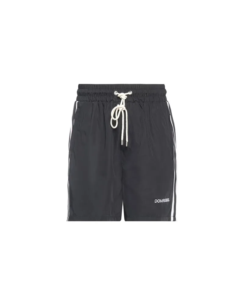 DOMREBEL HOSEN & RÖCKE - Shorts & Bermudashortsauf YOOX.COM Schwarz