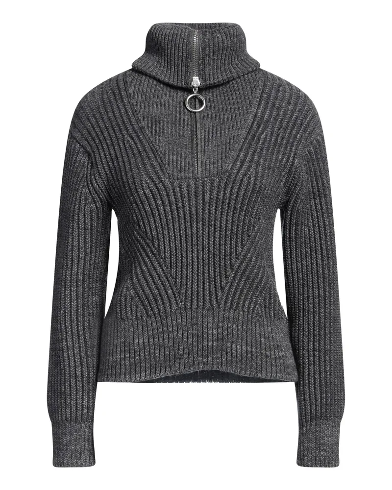 AMI Paris Rollkragenpullover Grau