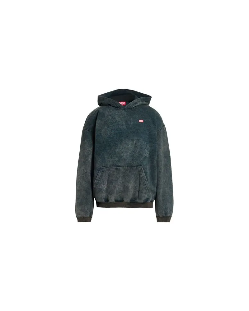 Diesel TOPS - Sweatshirtsauf YOOX.COM Taubenblau