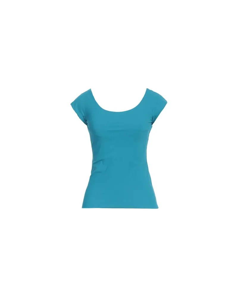 Chiara Boni TOPS - T-shirtsauf YOOX.COM Aquamarin