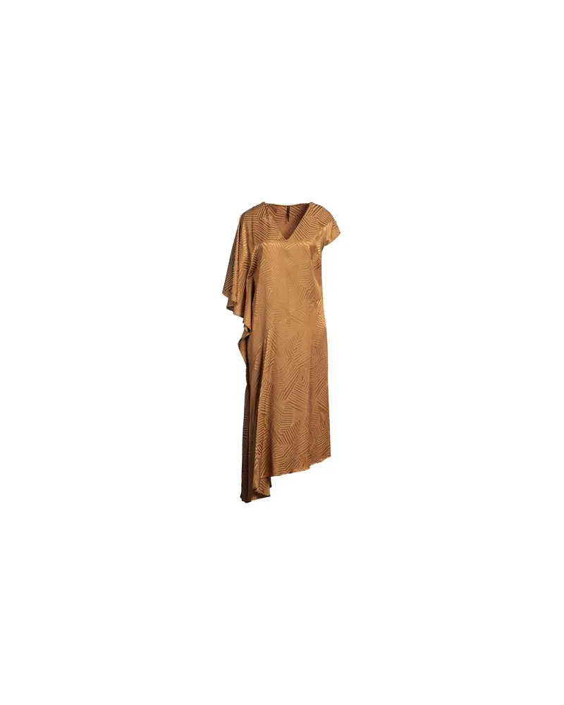 Manila Grace KLEIDER - Midi-Kleiderauf YOOX.COM Sand