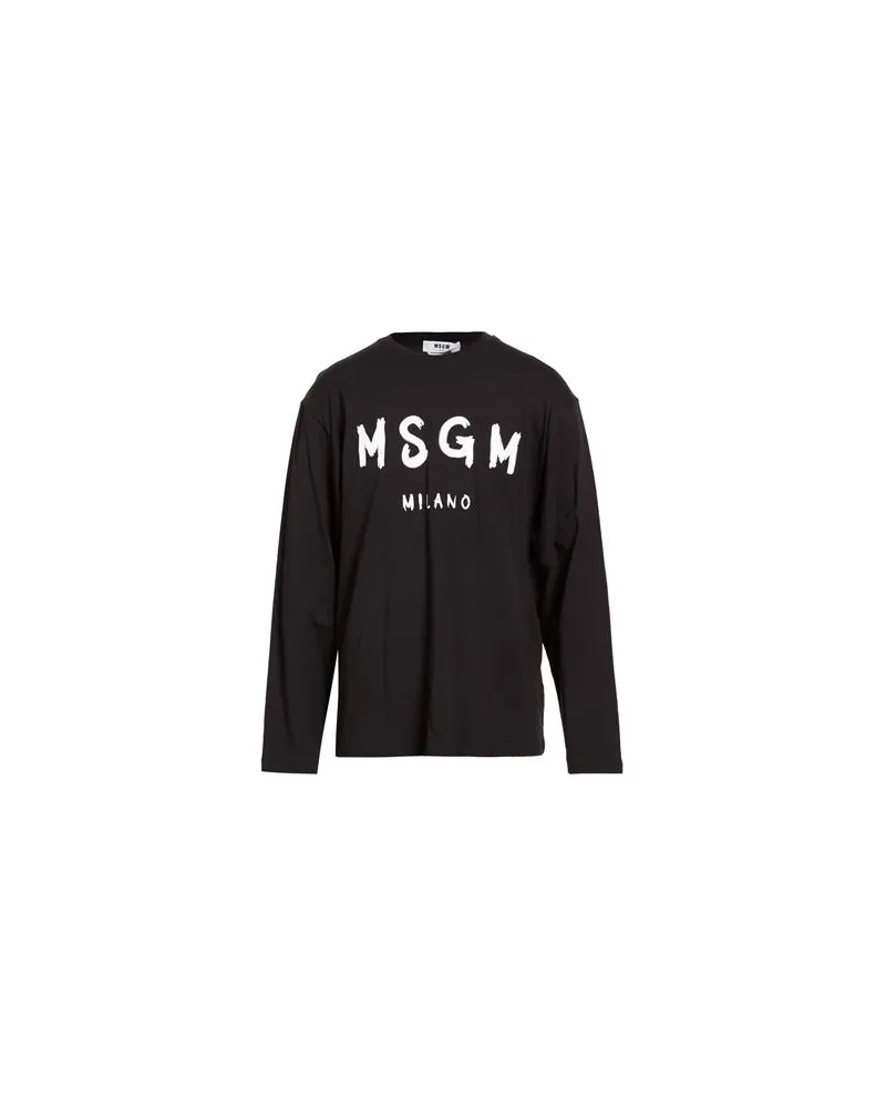 MSGM TOPS - T-shirtsauf YOOX.COM Schwarz