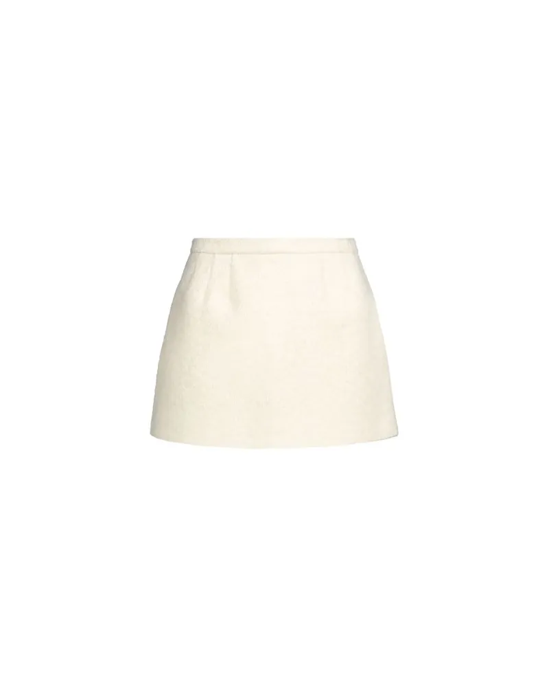 RED Valentino HOSEN & RÖCKE - Miniröckeauf YOOX.COM Cremeweiß