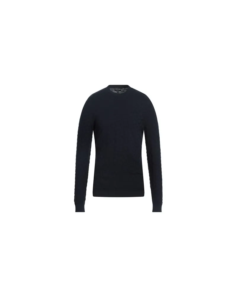 Giorgio Armani STRICKWAREN - Pulloverauf YOOX.COM Nachtblau