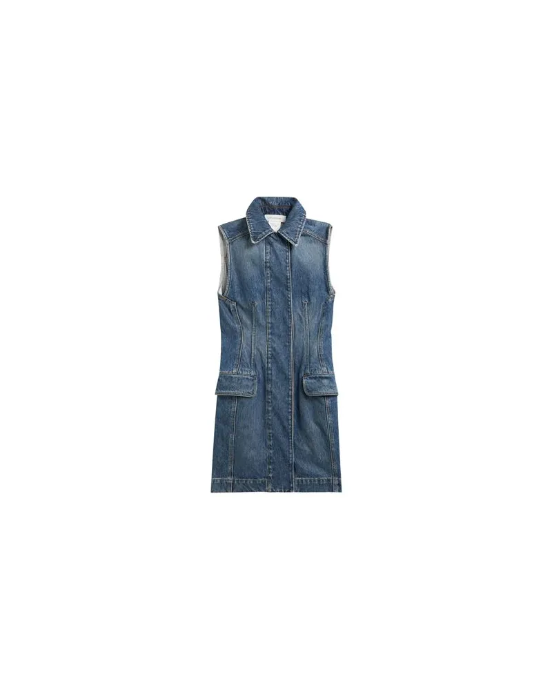 SPORTMAX JACKEN & MÄNTEL - Jeansjacken/Mäntelauf YOOX.COM Blau