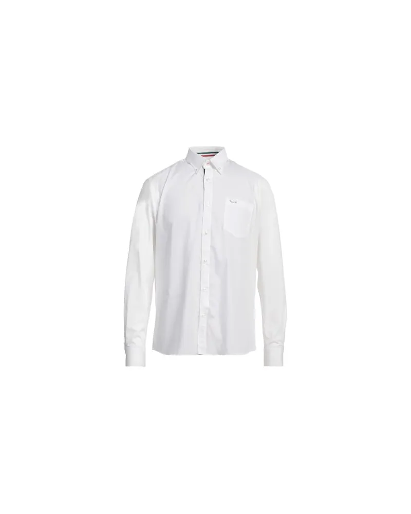 Paul & Shark TOPS - Hemdenauf YOOX.COM Weiß
