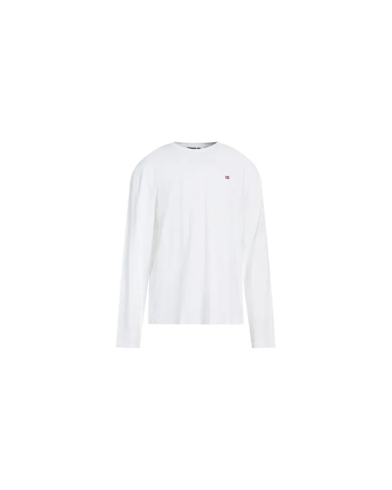 Napapijri TOPS - T-shirtsauf YOOX.COM Weiß