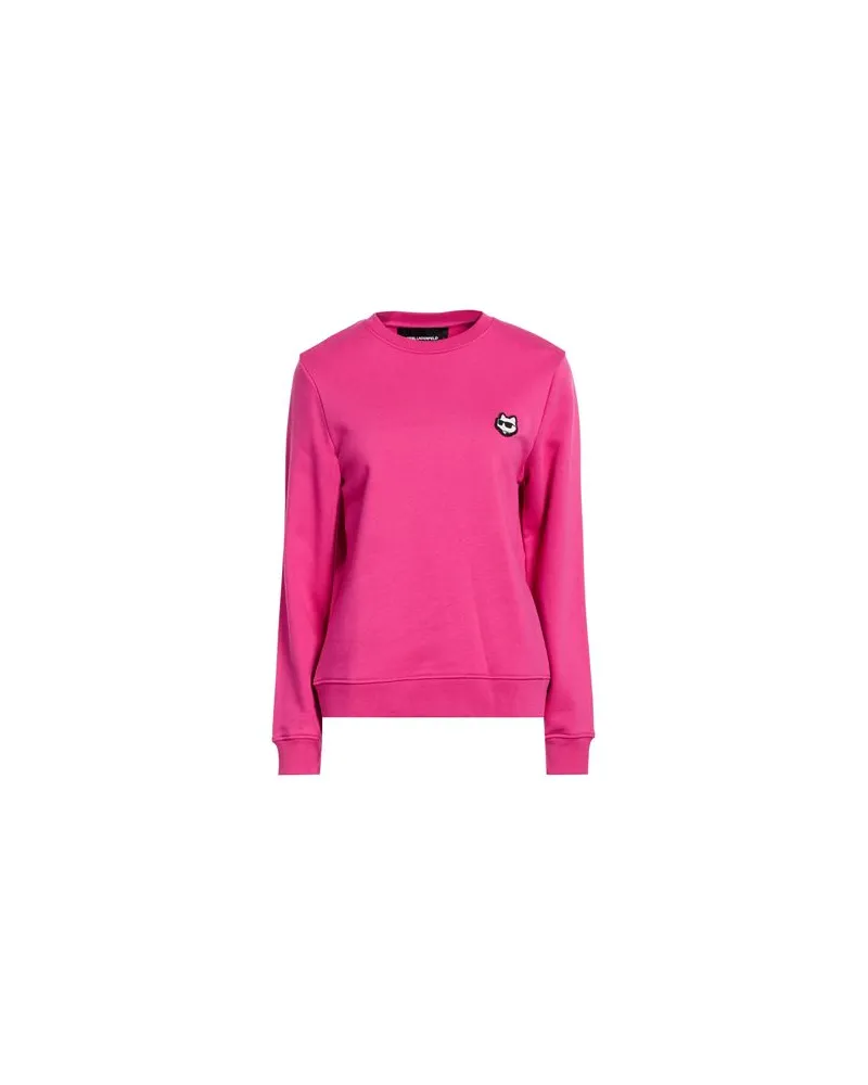 Karl Lagerfeld KARL CARES - TOPS - Sweatshirtsauf YOOX.COM Fuchsia