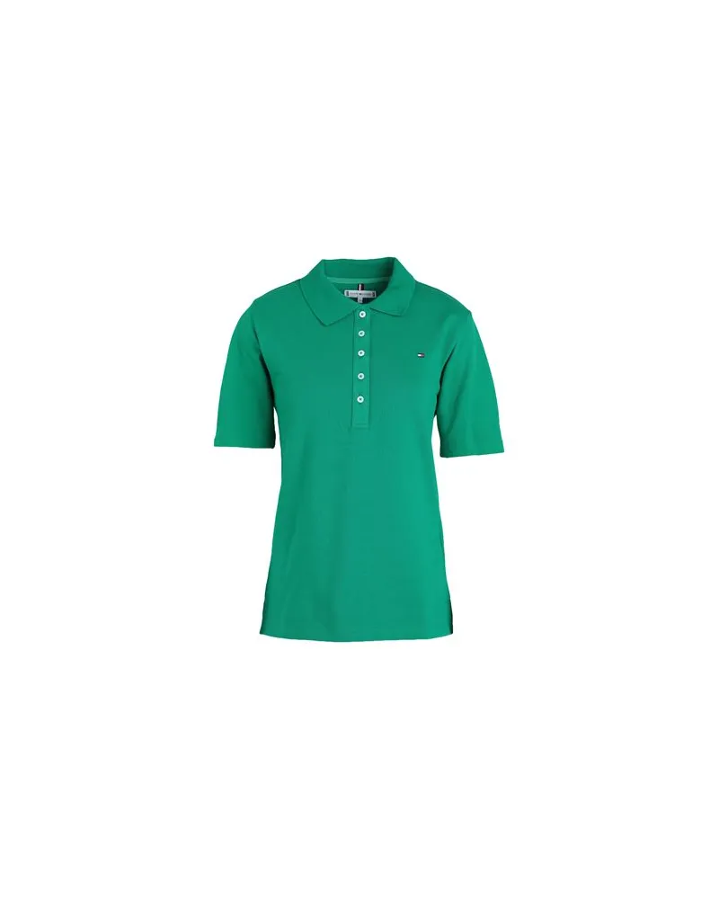 Tommy Hilfiger TOPS - Poloshirtsauf YOOX.COM Grün