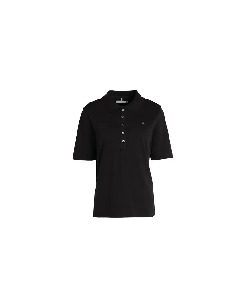 Tommy Hilfiger TOPS - Poloshirtsauf YOOX.COM Schwarz