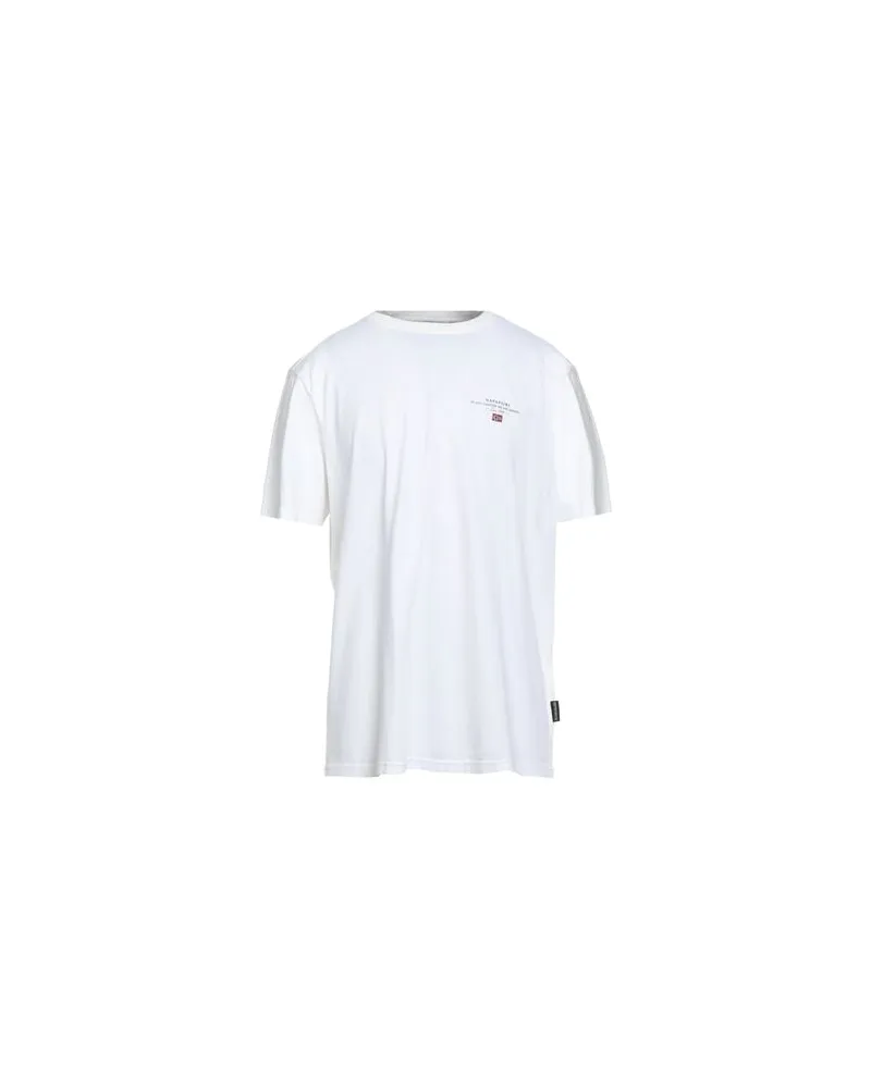 Napapijri TOPS - T-shirtsauf YOOX.COM Weiß