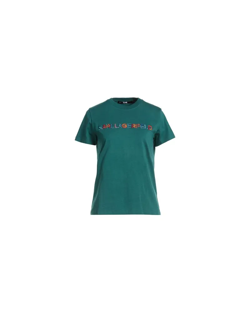 Karl Lagerfeld TOPS - T-shirtsauf YOOX.COM Aquamarin