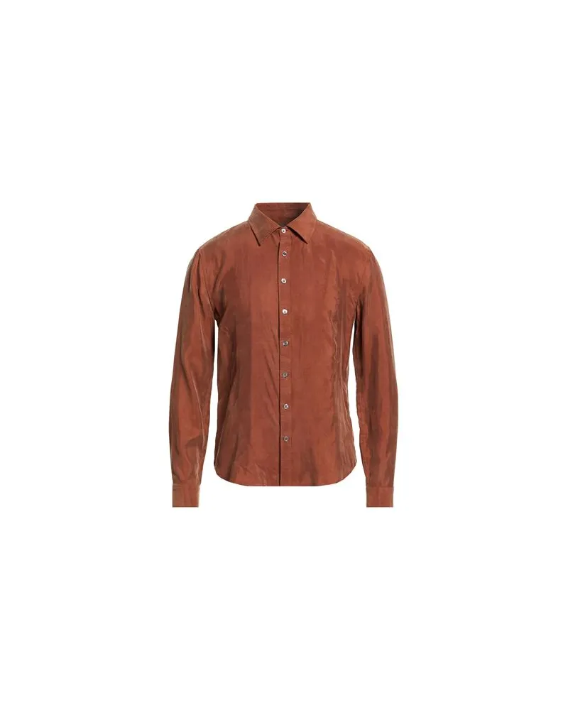 John Varvatos TOPS - Hemdenauf YOOX.COM Rostrot