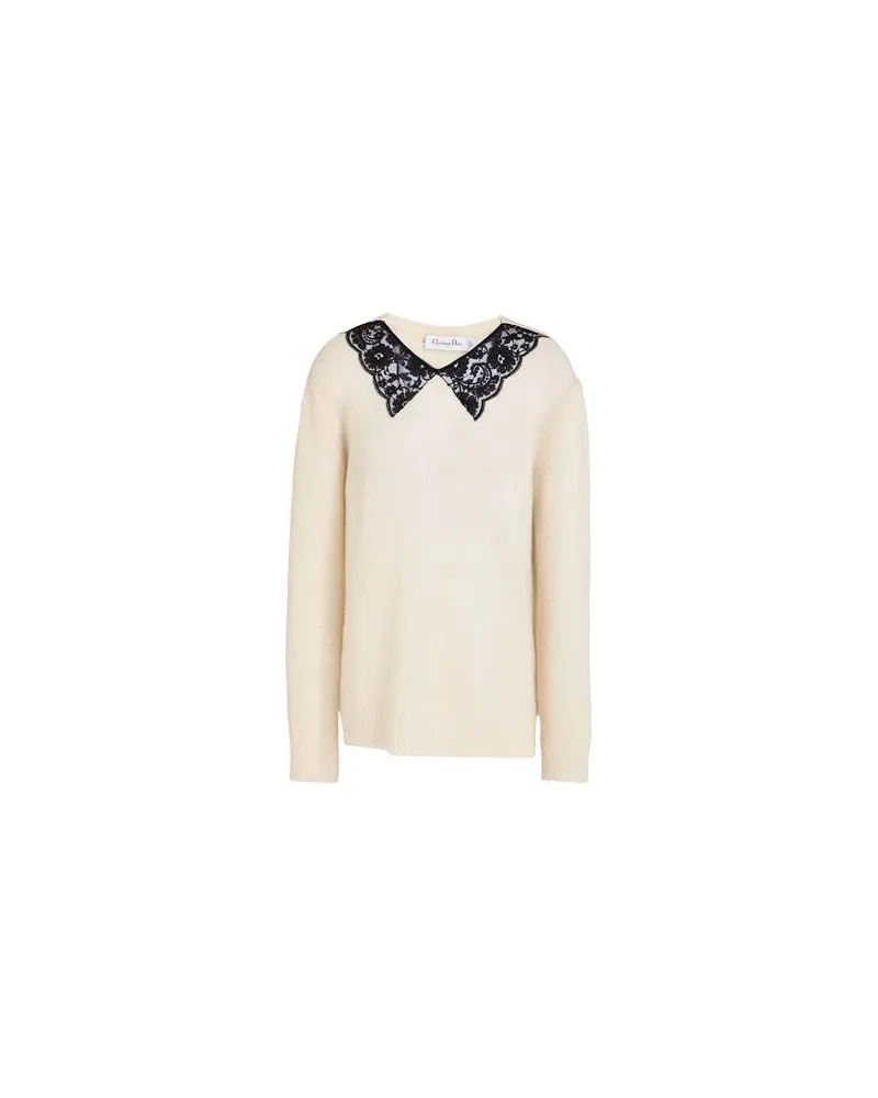Dior STRICKWAREN - Pulloverauf YOOX.COM Elfenbein