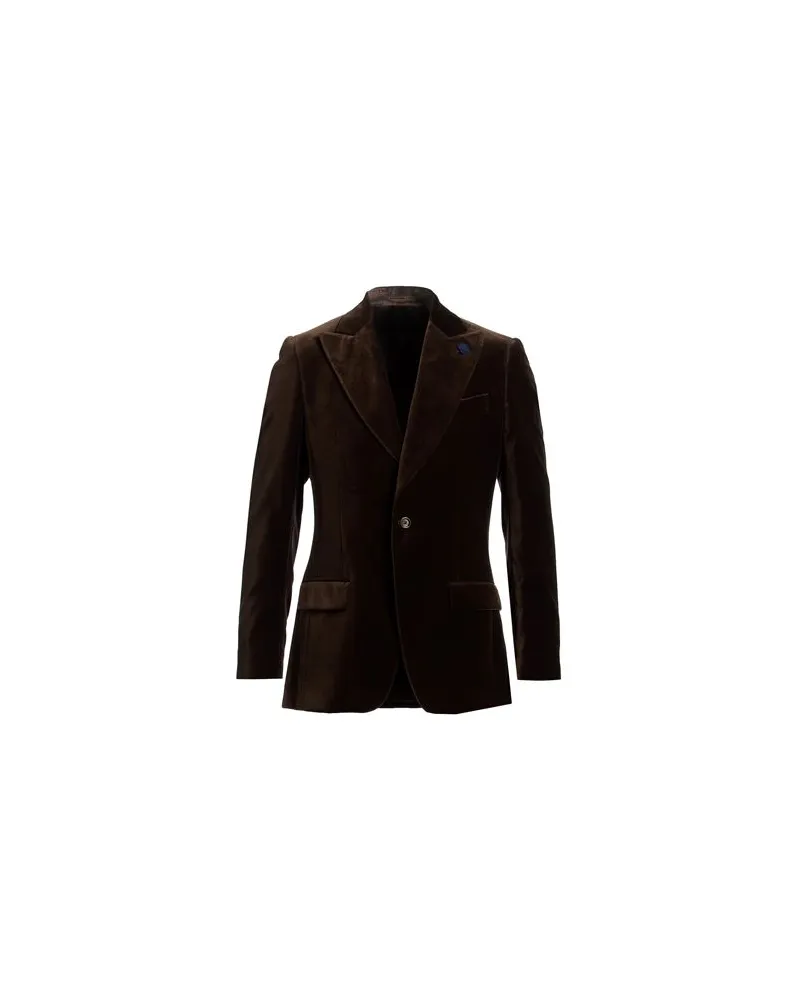 LARDINI ANZÜGE und CO-ORDS - Blazersauf YOOX.COM Dunkelbraun