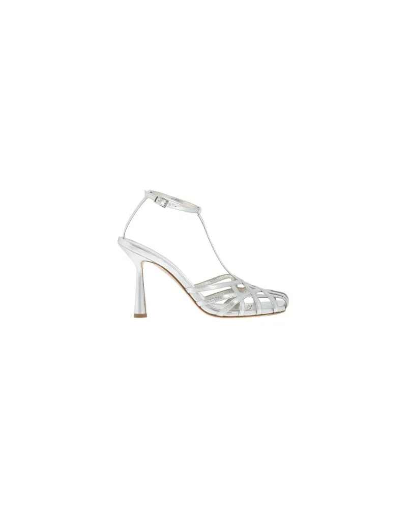 Aldo Castagna SCHUHE - Sandalenauf YOOX.COM Silber