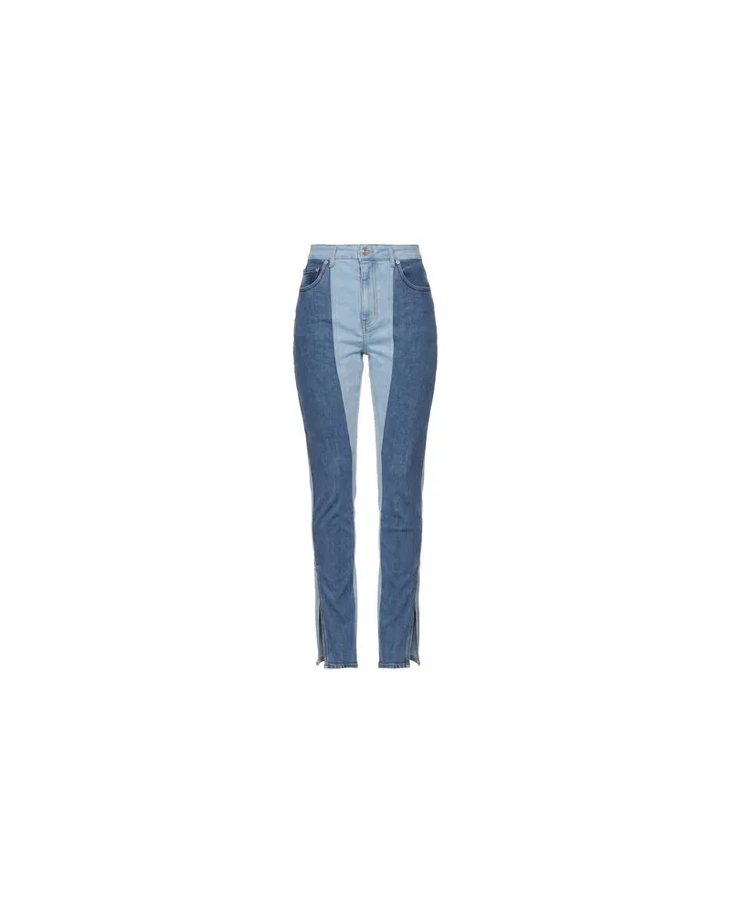 Thierry Mugler HOSEN & RÖCKE - Jeanshosenauf YOOX.COM Blau