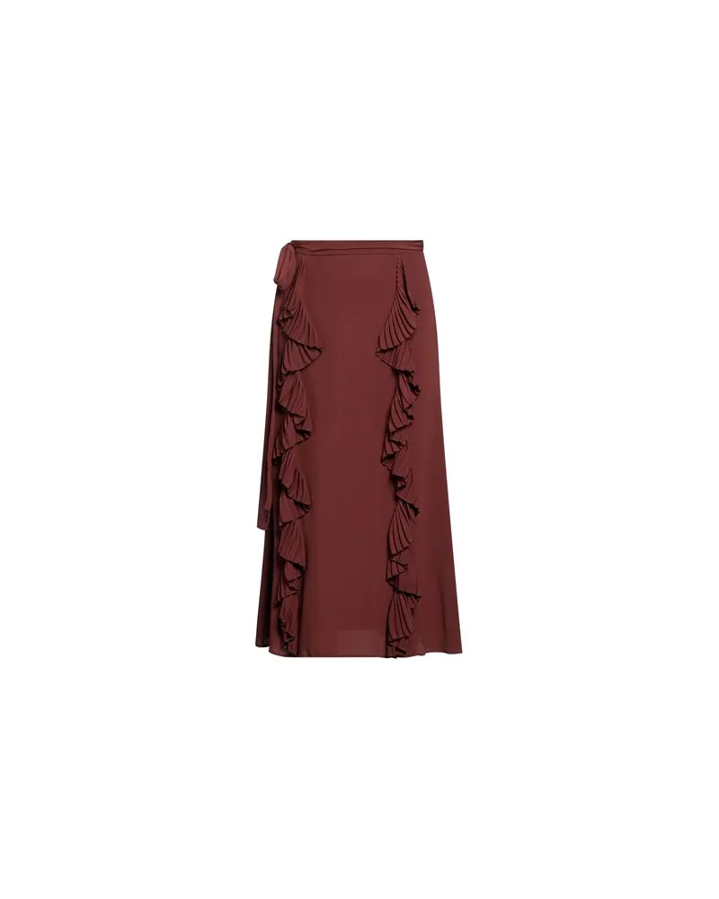 N° 21 HOSEN & RÖCKE - Midi-Röckeauf YOOX.COM Schokobraun