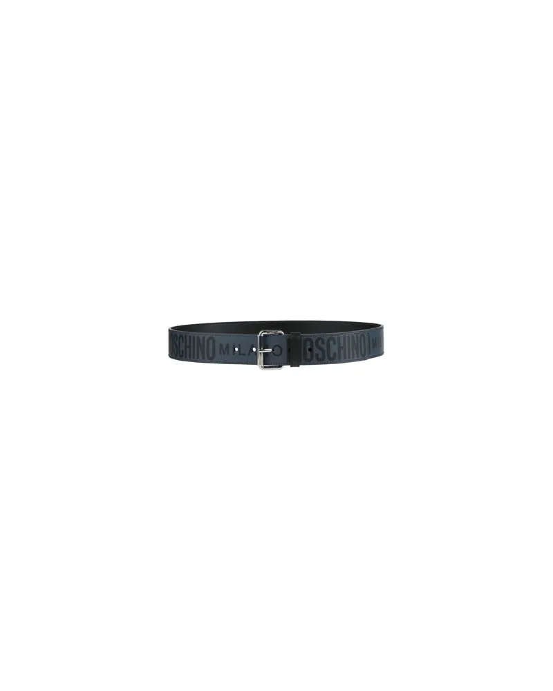 Moschino Kleinlederwaren - Gürtelauf YOOX.COM Taubenblau